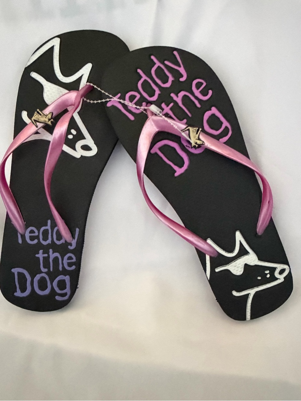 New Teddy the Dog Flip Flops
